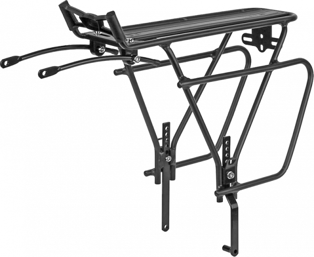 Porte-Bagages Arrière Vélo Zefal Raider R70 - Compatible Freins à Disque - Taille 26" à 29" - Noir